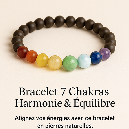 Bracelet 7 Chakras – Harmonie & Équilibre