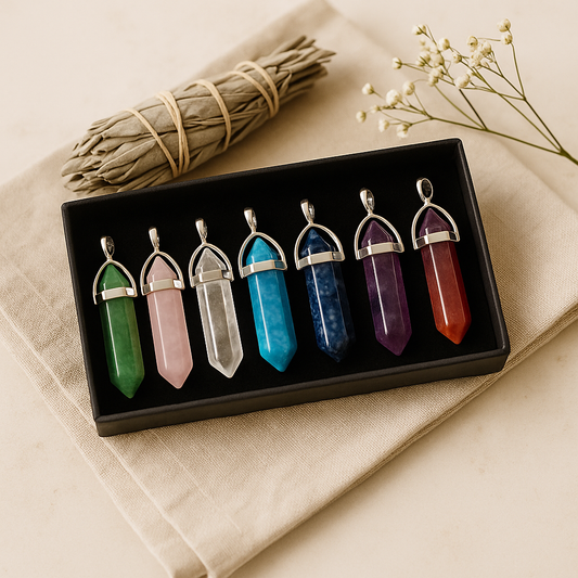 ✨ Kit de Cristaux de Guérison – Harmonie & Énergie Positive